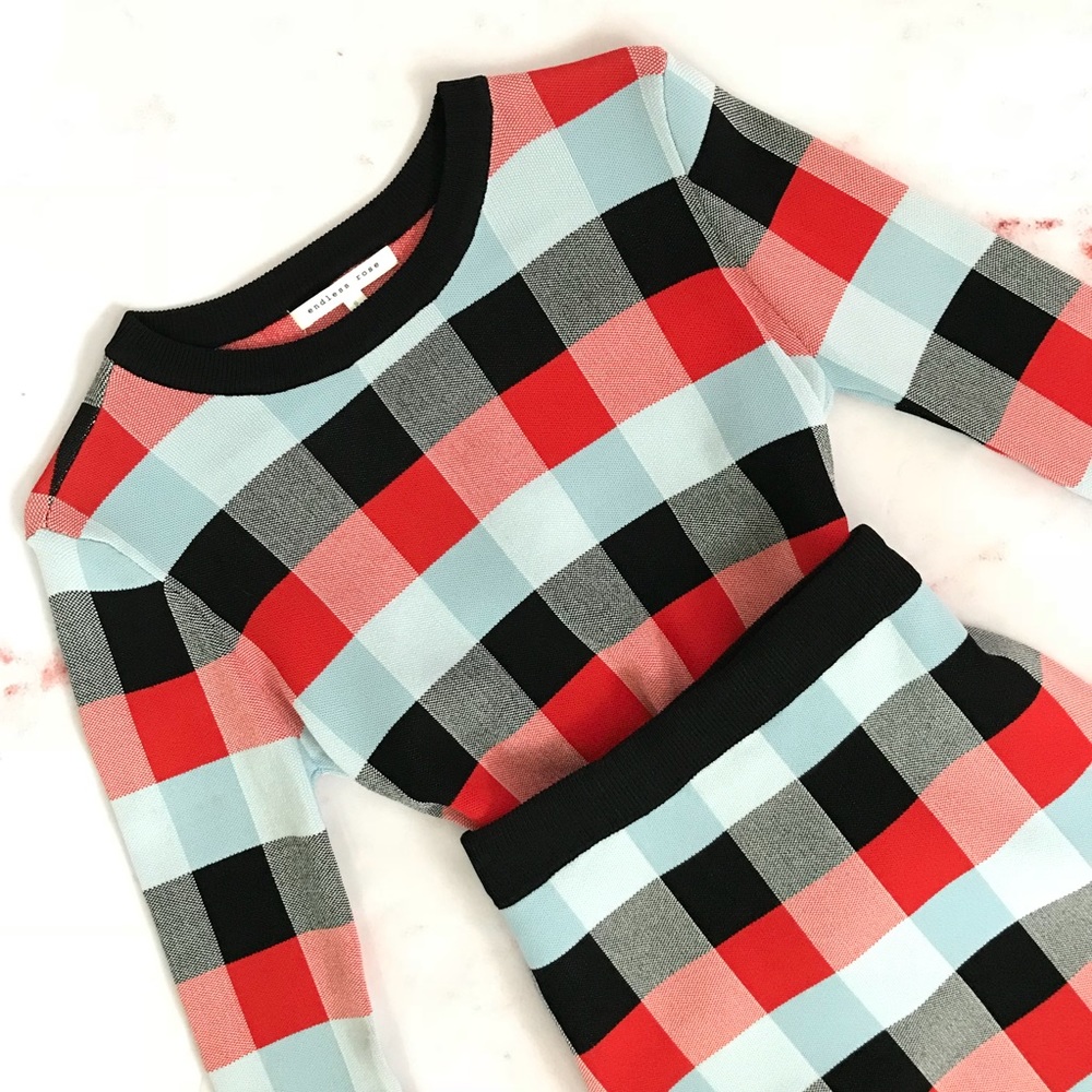 Endless Rose Checkered Full Outfit